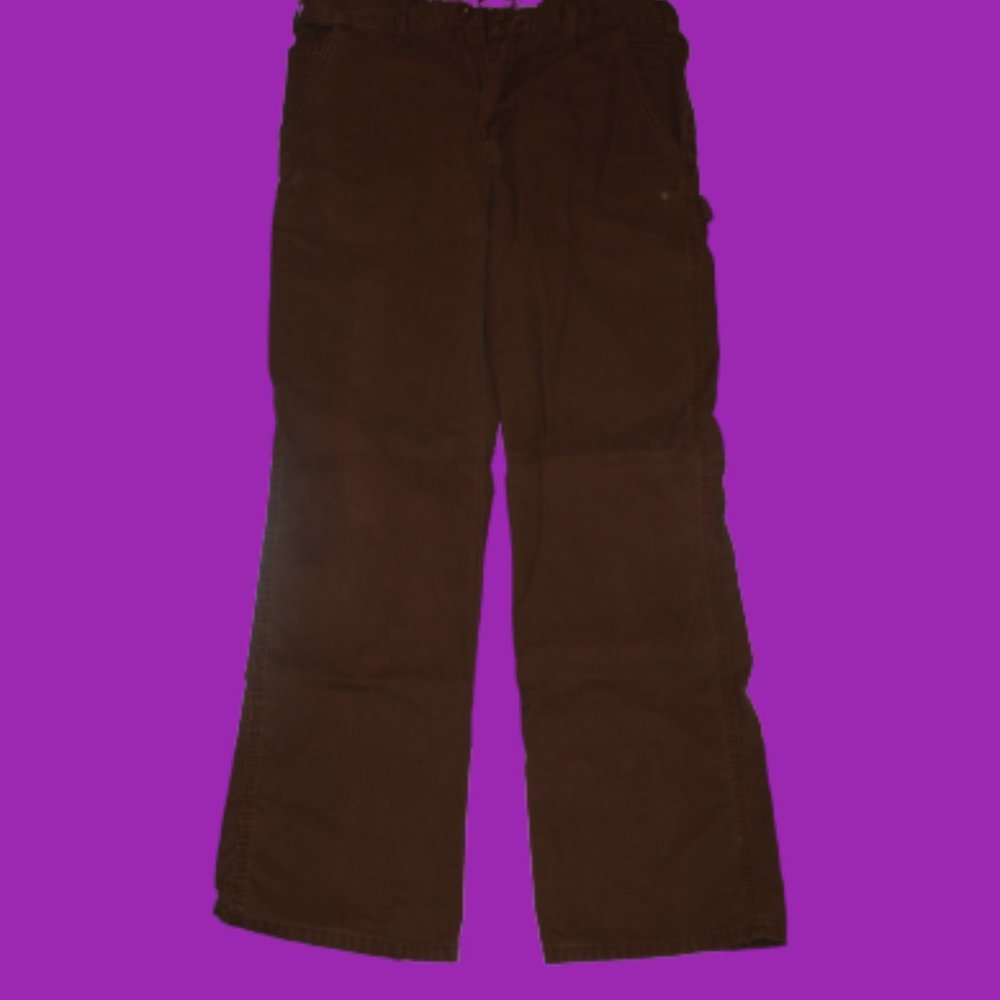 brown carpenter dickies pants